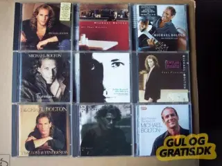 .MICHAEL BOLTON CDer sælges stykvis