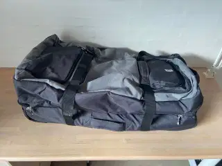 2 stk. trolley sort/grå og ceriserød