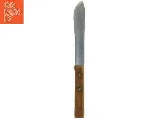Vintage kniv med træhåndtag fra Raadvad (str. 25 cm)