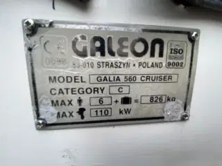Galeon 560 Cruiser med 115 HK Suzuki
