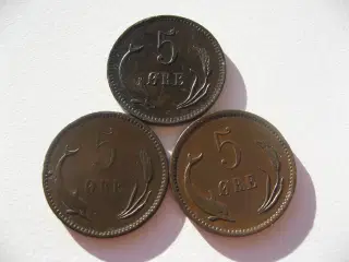 Flotte delfin 5 ører 1874,91,1902