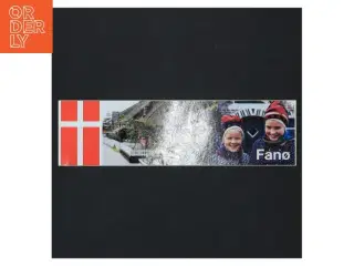 Fanø souvenir klistermærke (str. 16,5x4,5 cm)