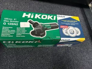 HIKOKI Vinkelsliber inkl 3 fliseklinger