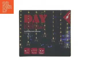 Lyskæde med stjerner 47 LED fra DAY (str. 47 led. 4,2 m)