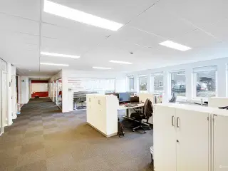 Lyst kontor i lækkert kontorfællesskab