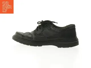 Sorte lædersko (str. 44 )