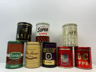 Div. retro kaffedåser / dåser