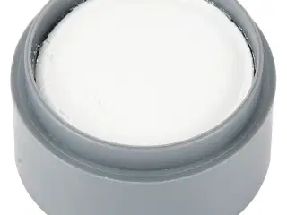 Grimas Ansigtsmaling, hvid, 15ml/ 1 ds.