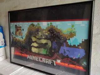 Minecraft plakat