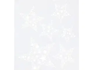 A4 Stencil med Stjerneglans - Kreativitet i Hånden