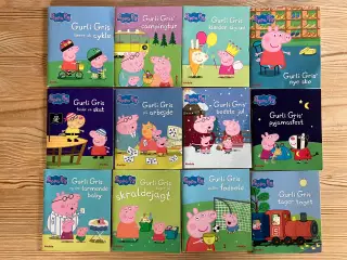 12 Gurli Gris bøger, Peppa Pig