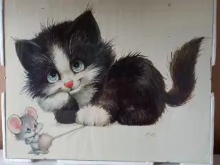Kat og mus billede 