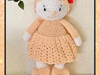 Hæklet dukkepige