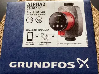 Grundfos alpha2 cirkulations pumpe.