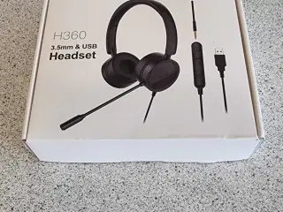 H360 3,5 mm & USB headset