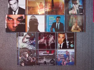 .ROBBIE WILLIAMS  CDer sælges stykvis             