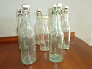 Patentflasker og flødeflaske