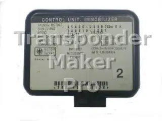 TMPro Software modul 166 - Hyundai, Kia immobox Shin Chang med ID4D