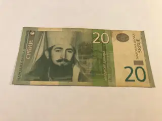 20 Dinara Serbia
