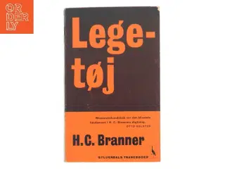 Legetøj af H.C. Branner (Bog)