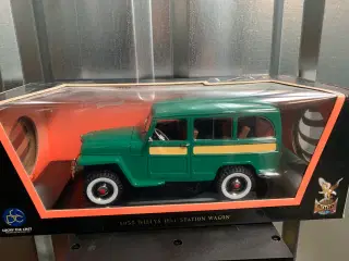 Modelbil 1:18 Jeep stationwagon