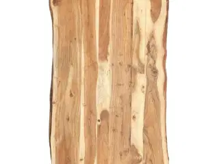 Bordplade 120x(50-60)x3,8 cm massivt akacietræ