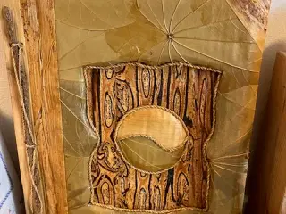 Unikt Håndlavet Fotoalbum med Smuk Patina – Ubrugt