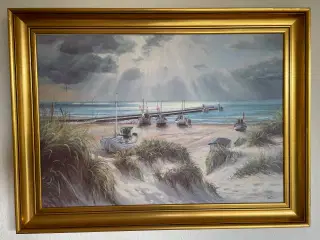 'Både Ved Stranden' af John Kristensen !