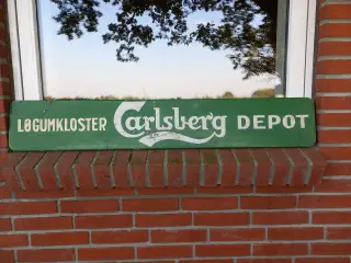 Gammel reklameskilt/Carlsberg depot