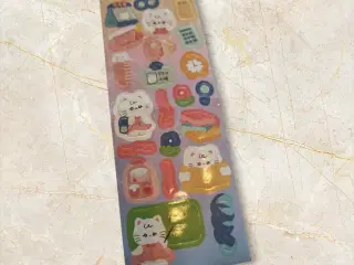 Klistermærke Ark: Stilfulde Katte og Hverdagens Sm