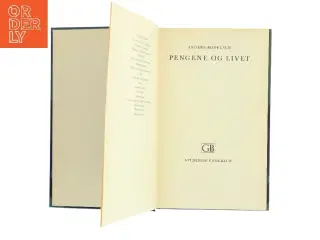 Pengene og livet af Anders Bodelsen (Bog)