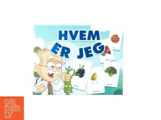 Hvem er jeg spil fra Bog Og Idé (str. 17 x 13 cm)