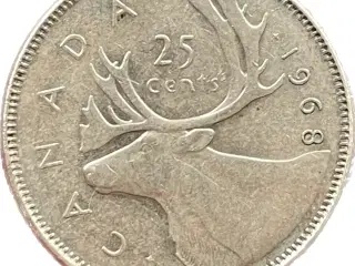 25 Cent 1968 Canada