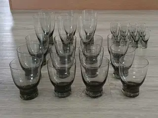 Holmegaard glas Canada Smoke