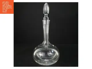 Glas karaffel med prop (str. 30 cm)