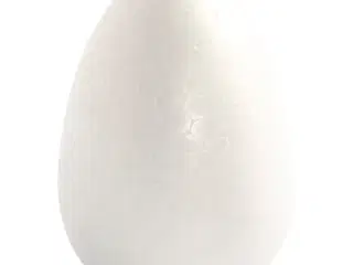 Æg, H: 12 cm, hvid, 5stk./ 1 pk.