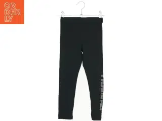 Børne leggings med print på benet fra Hummel (str. 104)