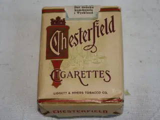 Chesterfield cigaretter, vintage