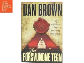 Det forsvundne tegn af Dan Brown (Bog)