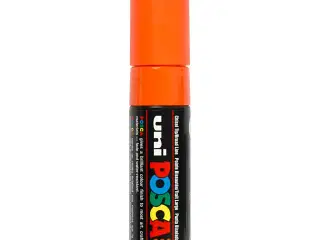 Posca Tusch, PC-8K, streg 8 mm, broad, orange, 1 stk.
