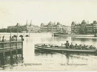 København. Peblingesøen, 1912