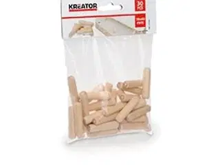 Trædyvler 10 x 40 mm - 30 stk