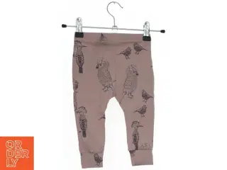 Børneleggings med fugleprint fra Fixoni (str. 74)