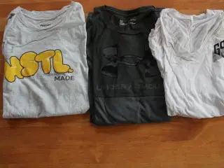 3 blandede herre t-shirts str. L NSN