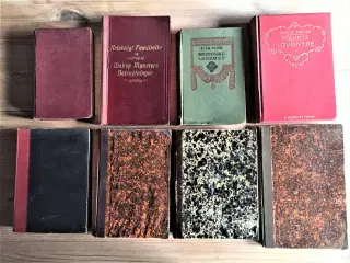 12 fine antikke bøger