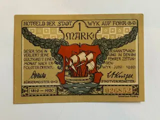 1 Mark Germany 1920 - Notgeld