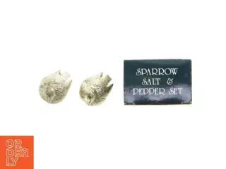 Sparrow salt- og pebersæt (str. 4 x 4 x 5 cm)