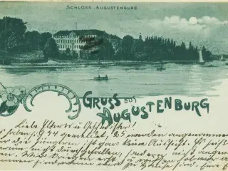 Gruss aus Augustenburg.1899