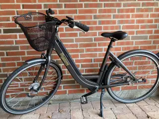 2 stk alu el cykler herre og dame.