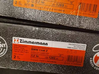 Bremser komplet for + bag BMW E36 E46